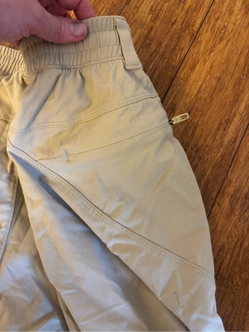 Birddog men’s xl  tan hybrid golf/Athletic Shorts worn once